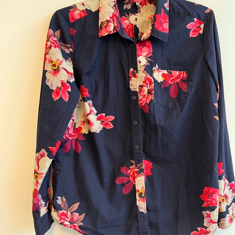 Joules floral shirt exc con size 12 - Picture 8 of 13